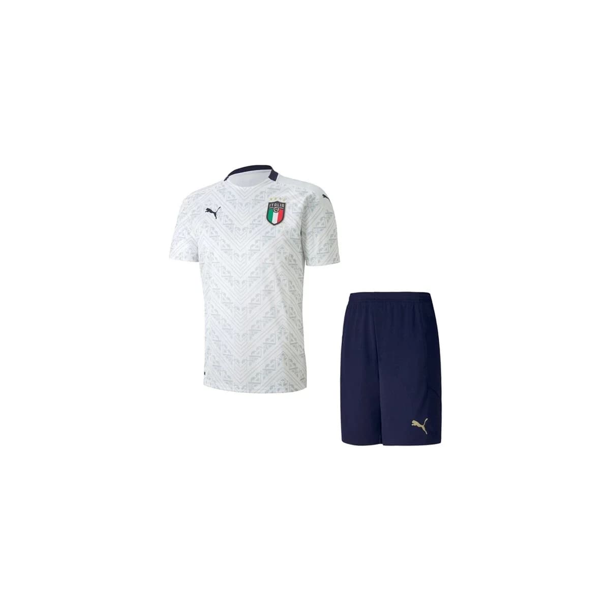 پیراهن شورت دوم ایتالیا Italy 2020-21 Away Soccer Jersey Kit Shirt+Short